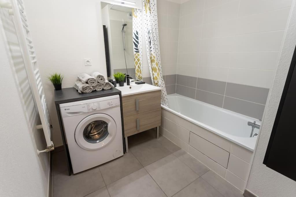 T3-2 Min Metro-24 24H Appartement Toulouse Buitenkant foto