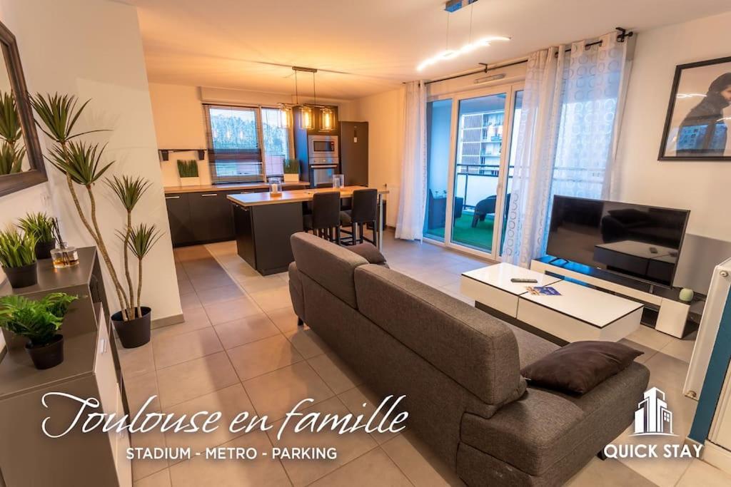 T3-2 Min Metro-24 24H Appartement Toulouse Buitenkant foto